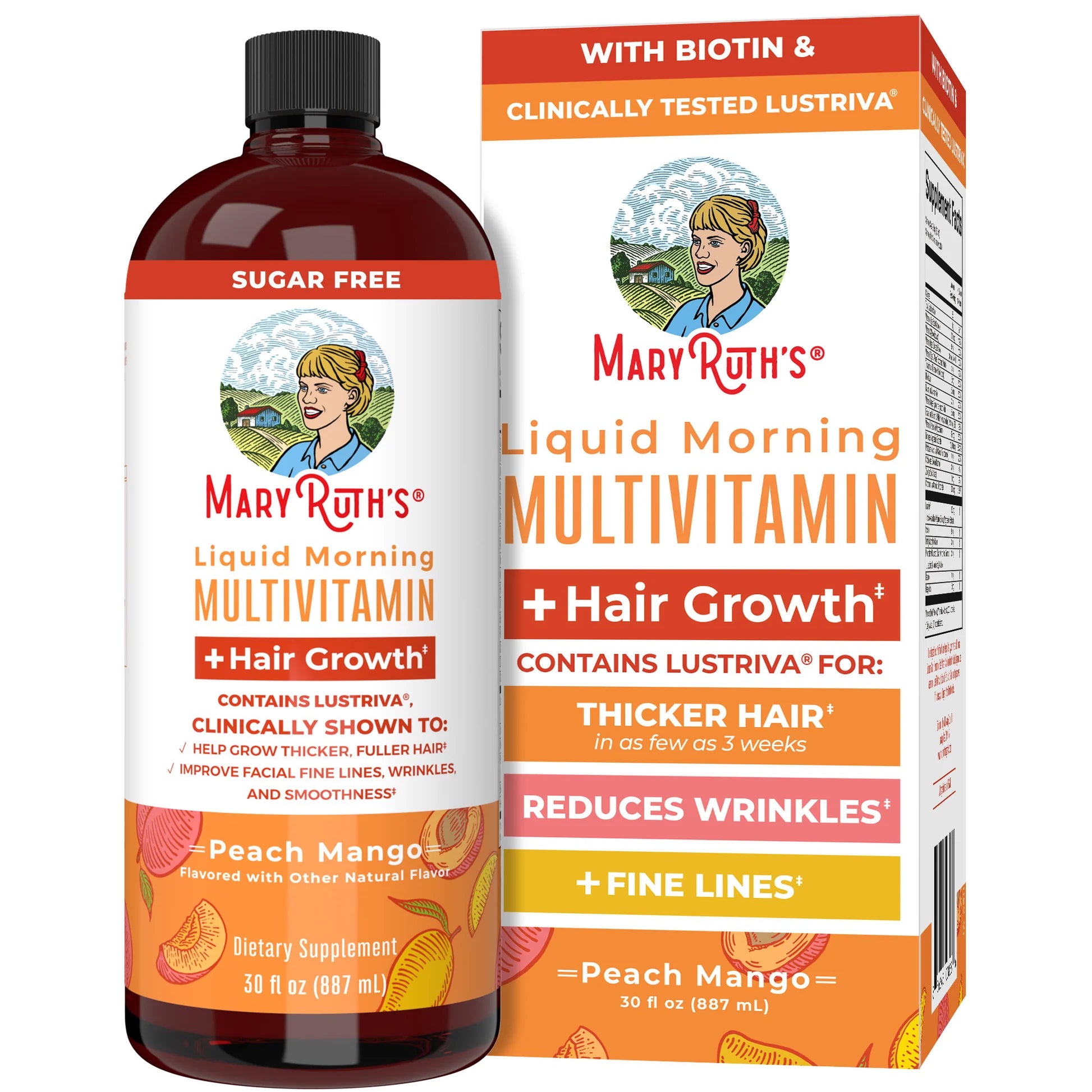 MaryRuth's Liquid Morning Multivitamin + Hair Growth