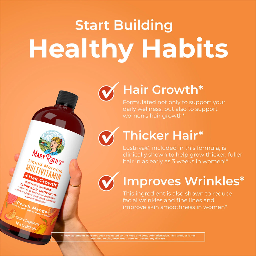 MaryRuth's Liquid Morning Multivitamin + Hair Growth